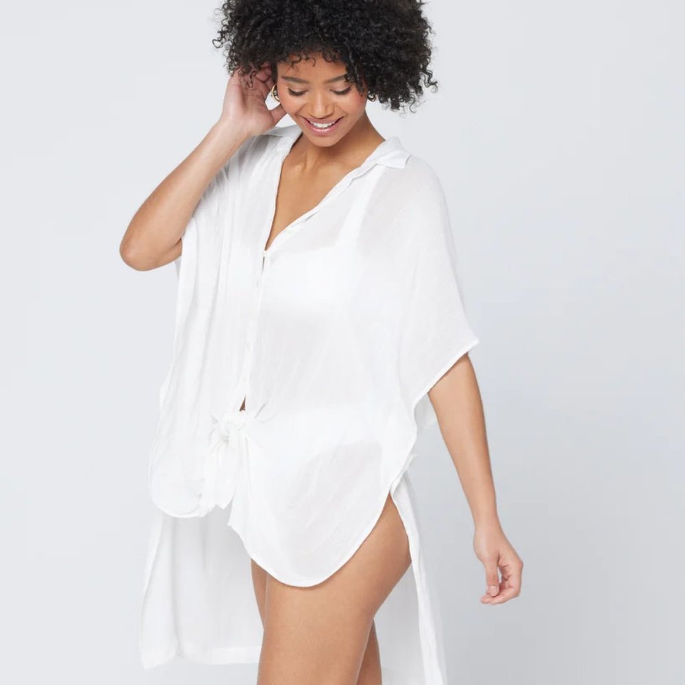 L*Space Anita Cover Up - White